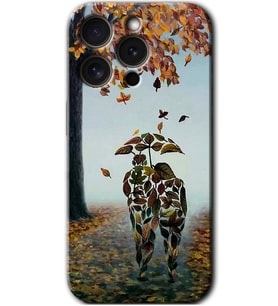 İphone 15 Pro Max Kılıf HD Desen Baskılı Kılıf - Doğadan Aşk