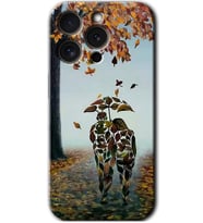 İphone 15 Pro Max Kılıf HD Desen Baskılı Kılıf - Doğadan Aşk