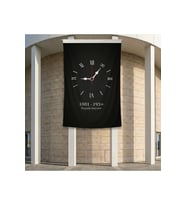 10 Kasım Unutmayacağız Sonsuz Saat Temalı Anma Bayrağı Poster Bayrak Premium Raşel Kumaş ATA76 2x3m