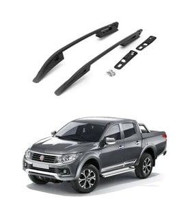 Turtle Fiat Fullback 2016-2020 Tavan Çıtası Falcon Siyah