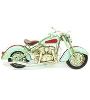 1710D-017 DEKORATİF METAL MOTOSİKLET BİBLO