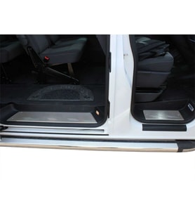 Drs Tuning Transporter Uyumlu T5.5 Kapı Eşiği 3 Parça Krom 2010-2015