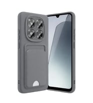Xiaomi Redmi Note 15 4g Kelvin Kartvizitli Silikon - Gri