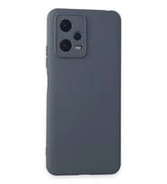 Newface Xiaomi Redmi Note 12 5G Kılıf Nano içi Kadife Silikon - Gri