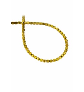 Hematit Doğal Taş Parlak Gold Silindir Kesim 4x4mm Dizi [AA]