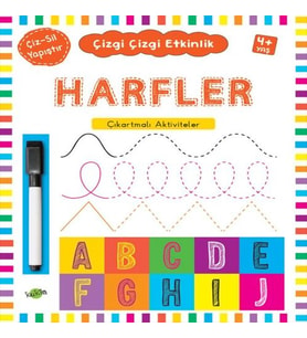 Çizgi Çizgi Etkinlik - Harfler  (4+ Yaş)