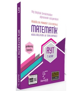 Karekök Yayıncılık AYT Matematik 1.Kitap Yeni
