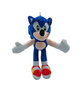 Sonic Hayranları İçin Özel 28cm. Boyunda Peluş Sonic Figürü (Mavi)