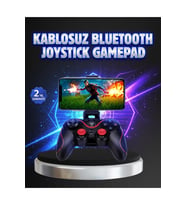 Bluetooth Kablosuz Gamepad TV PC Telefon Uyumluluğu Kolay Bağlantılı