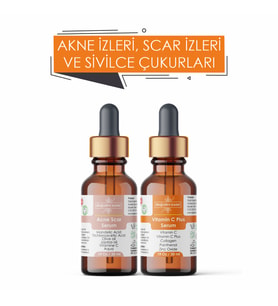Akne İzi Serumu Seti