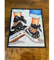 ZİRKON TAŞ BONCUK İŞLEME AYAKKABILI ARMA DİKİŞ APLİKE 23X19 CM