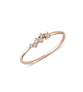 14k Snow Queen Taşlı Altın Yüzük