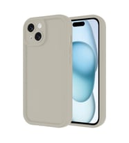Apple İphone 14 Kılıf Viera Silikon - Krem