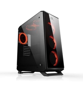 POWERBOOST VK-G3903S 6-HALO FANLI GAMING MID-TOWER PC KASASI