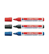 Edding 260 Beyaz Tahta Kalemi 3lü Set