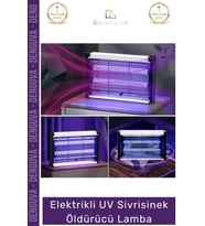 #SinekÖldürücü Profesyonel Sessiz Morötesi Lamba Haşere Kovucu Etkili Elektrikli UV Sivrisinek Öldür