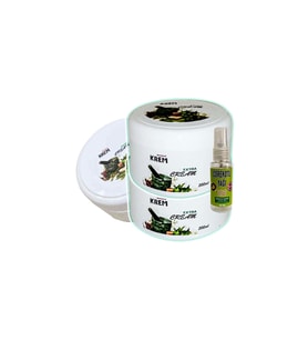 Mucizevi Krem Rahatlatıcı  Bakım Masaj Kremi 3x125 ml+30 ml Çörek Otu Yağı ile