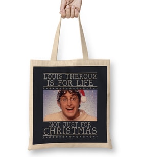 Louis Theroux Is For Life Not Just For Christmas Bez Çanta Uzun Saplı