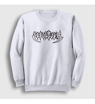 Presmono Unisex Beyaz Sepultura Sweatshirt 173542tt (Beyaz)