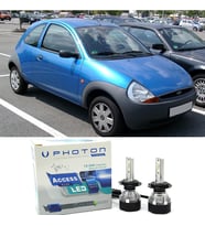 Ford Ka Led Xenon Uzun + Kısa Far Ampulü H4 Access Yeni Seri Beyaz 1997+