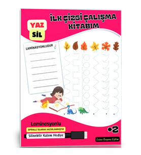 YAZ-SİL İLK Çizgi Çalışma Kitabım