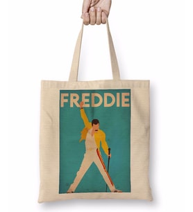 Freddie Mercury Bez Çanta Uzun Saplı