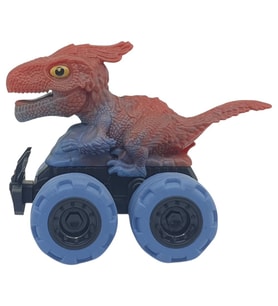 Sürtmeli Dinazor Arabalar 12 cm - H-20 - Parasaurolophus - Mavi