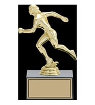ODAK KUPA - Figürlü Kupalar - Atletizm Kadın Figürlü Kupalar FG-001 C - 18 cm