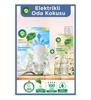 Air Wick Elektrikli Oda Kokusu Kit Temizliğin Esintisi (1 Cihaz 1 Koku) + Yedek Şişe Bahar Çiçekleri