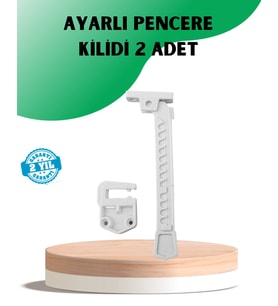 Emniyet Amaçlı Pencere Açılma Sınırlayıcı At 2 Adet