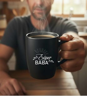 Süper Baba Tasarım Kupa