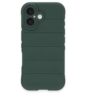 iPhone 16 Plus Kılıf Optimum Silikon - Koyu Yeşil