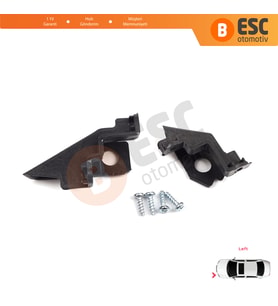 VW Polo MK5 6R 6C 61 2009-2016 6R0998225 İçin Sol Ön Far Ayak Tamir Seti