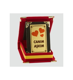 Canım Aşkım Plaketi