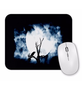 Night Crow Mouse Pad