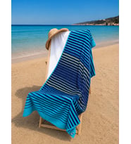 Kadife 90x180 cm Desenli Kadın & Erkek Outlet Plaj Havlusu Baveno