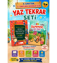 4.Sınıftan 5.Sınıflara Geçenler İçin Yaz Tekrar Seti (Neşeli Matematik Öyküleri-İngilizce)