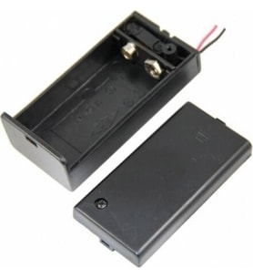  Pil Yuvası 9 Volt I Kapaklı Switchli Aç Kapa