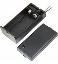  Pil Yuvası 9 Volt I Kapaklı Switchli Aç Kapa