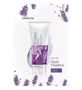 AVON Footworks Lavanta Özlü 75ml Ayak Maskesi