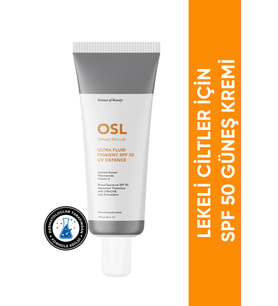 OSL Omega Skin Lab - Lekeli Ciltler İçin SPF 50 Güneş Kremi - Ultrafluid + Pigment SPF50 50ml