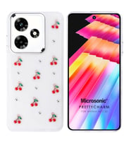 Microsonic Infinix Hot 30 4G Kılıf PrettyCharm Cherry (Kırmızı)