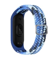 Xiaomi Mi Band 3 Kordon Tokalı Örgü Band (Burgundy)