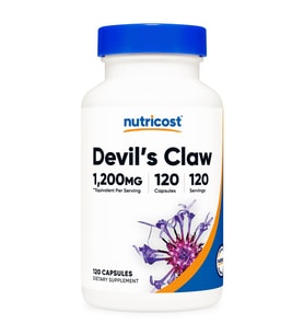 Devil's Claw Extract 1,200 mg 120 Capsules