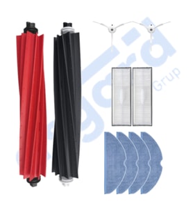 ROBOROCK S8 , S8+ ,S8 PRO-PRO ULTRA UYUMLU 1 Ana Fırça 2 Yan Fırça 2 Filtre 4 Mop PKT-iasgf0000762