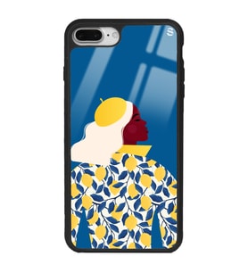iPhone 7 Plus Lemon Woman Tasarımlı Glossy Telefon Kılıfı