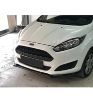 Ford Fiesta Mk6 Ön Lip Plastik Parlak Siyah ön-ek-bodykit 2013 2014 2015 2016 2017 Makyajlı Kasa