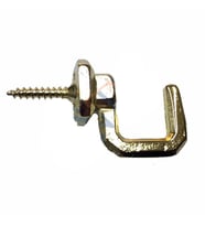 Vidalı Kanca, Askı Büyük - 15X23Mm, Sarı - 100 Adet