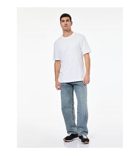 Koton Baggy indigo Erkek Jean Pantolon 7WAM40070ND