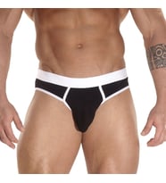 Kontras Biyeli Erkek Slip